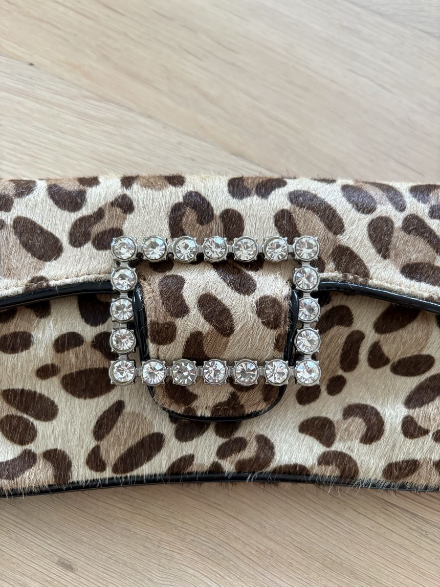 Steve Madden Taschen für Damen: Steve Madden Leopard Print Clutch – Neu und originalverpackt aus Gams von ajd_b2hl 1