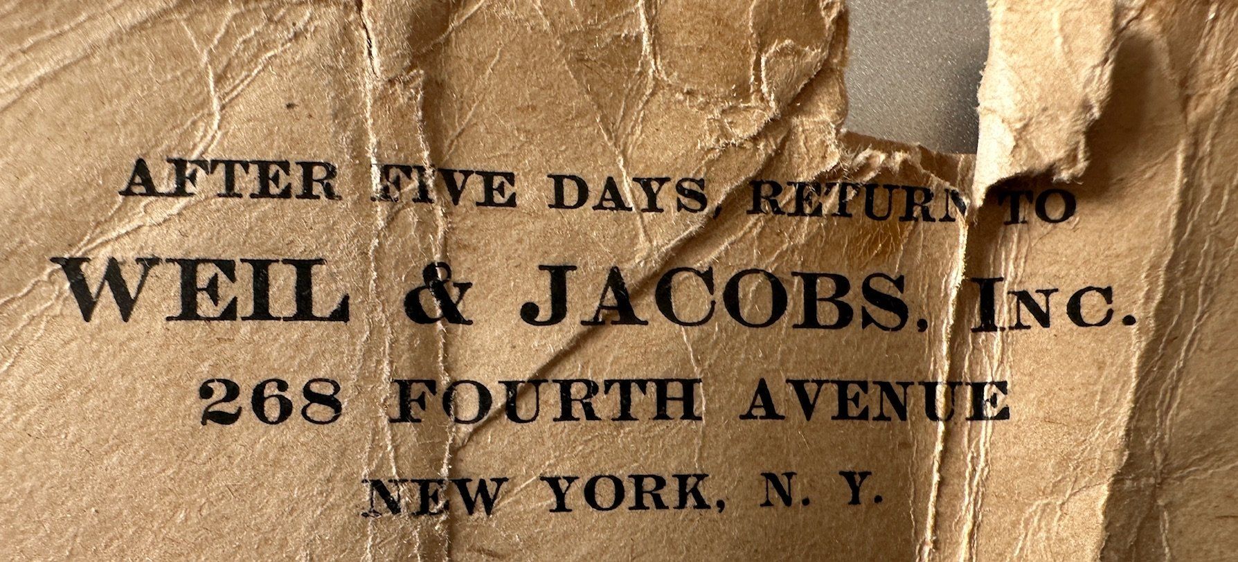 Alle Briefmarken: Brief aus NEW YORK 1923 – Gebraucht aus Weesen von Sombrero22 2
