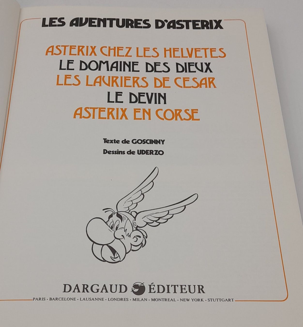 Comics: Astérix Dargaud-Rombaldi Tome 4 Goscinny Uderzo – Gebraucht aus St-Sulpice VD von Davyd-a-Doc 4