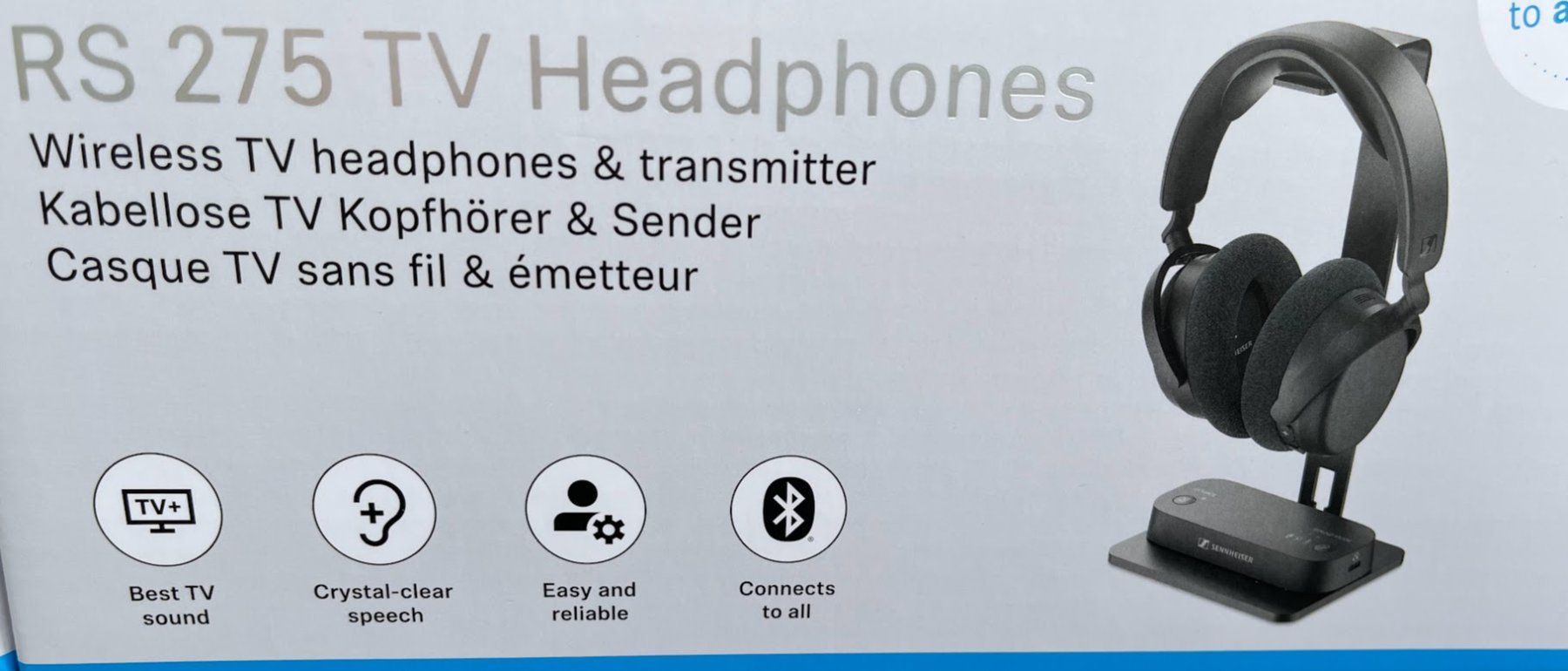 Kopfhörer: SENNHEISER RS 275  Kopfhörer mit Sender-Set Bluetooth – Neu (gemäss Beschreibung) aus Wetzikon ZH von jsi_p2ht