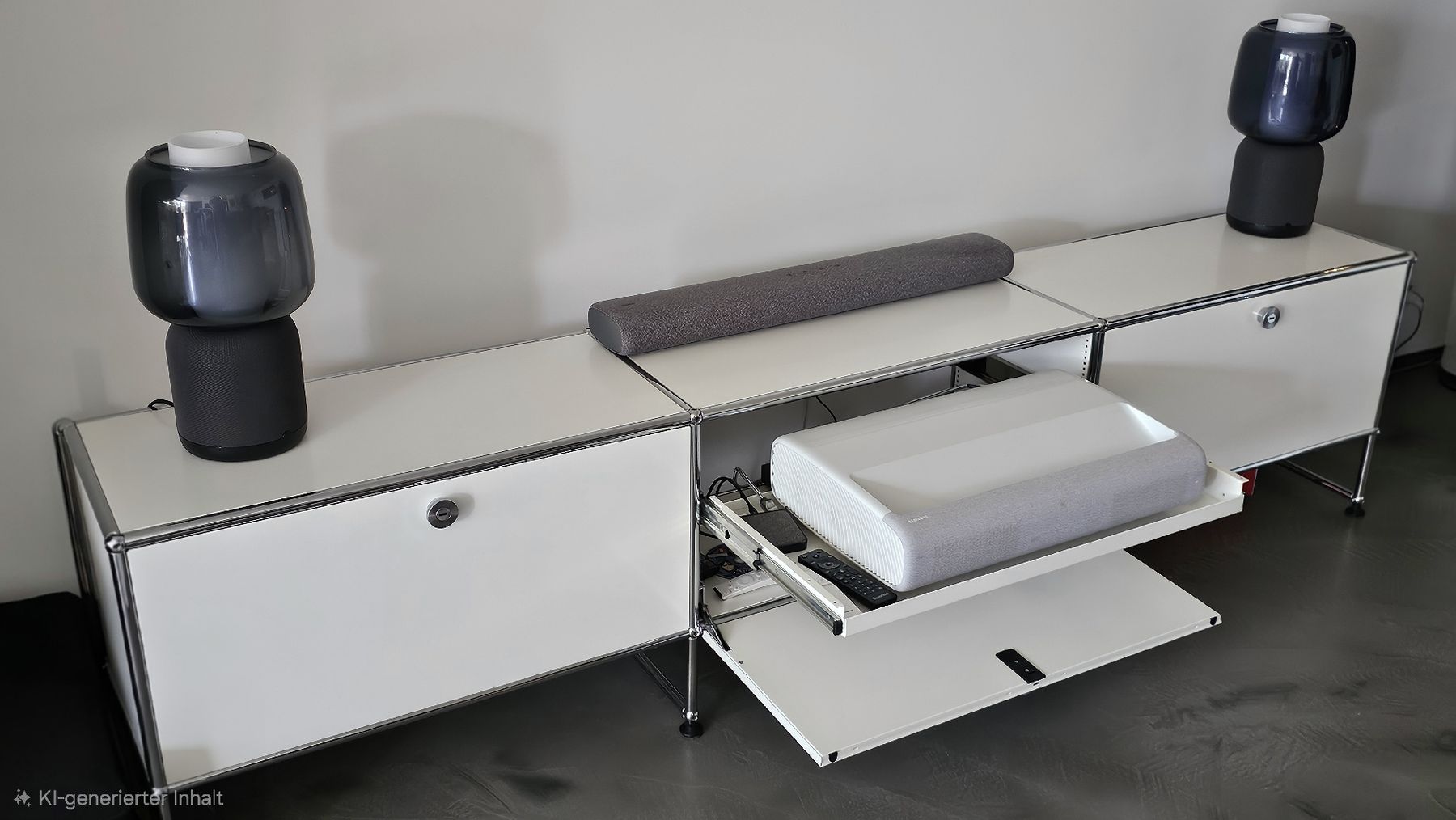 USM TV Möbel: USM Haller Lowboard /Sideboard mit Auszug – Neu (gemäss Beschreibung) aus Münchenstein von Trayo 4
