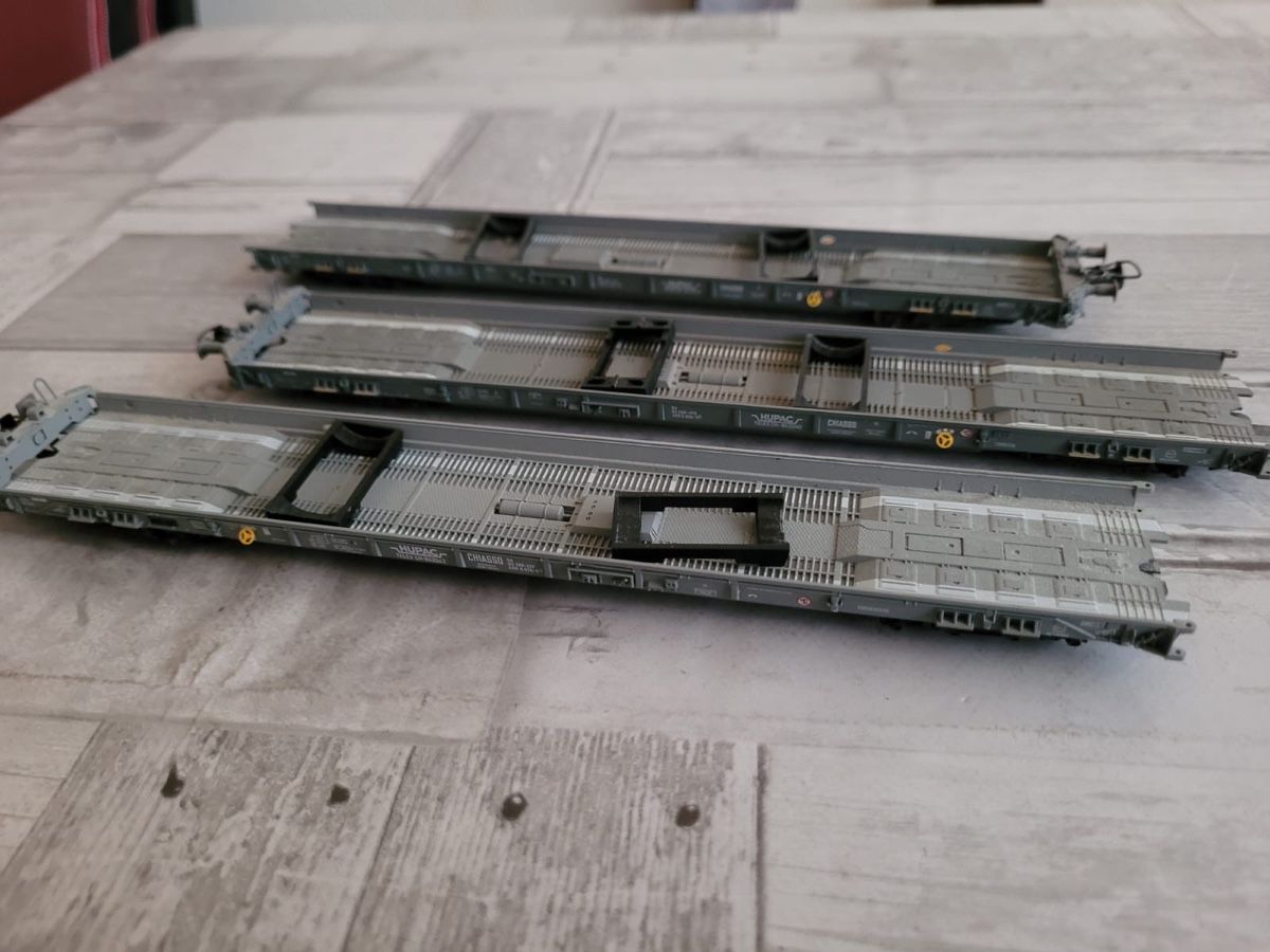 Fleischmann Modellini di ferrovie: Fleischmann 3 Wagen ohne OVP – Usato da Steffisburg venduto da susello