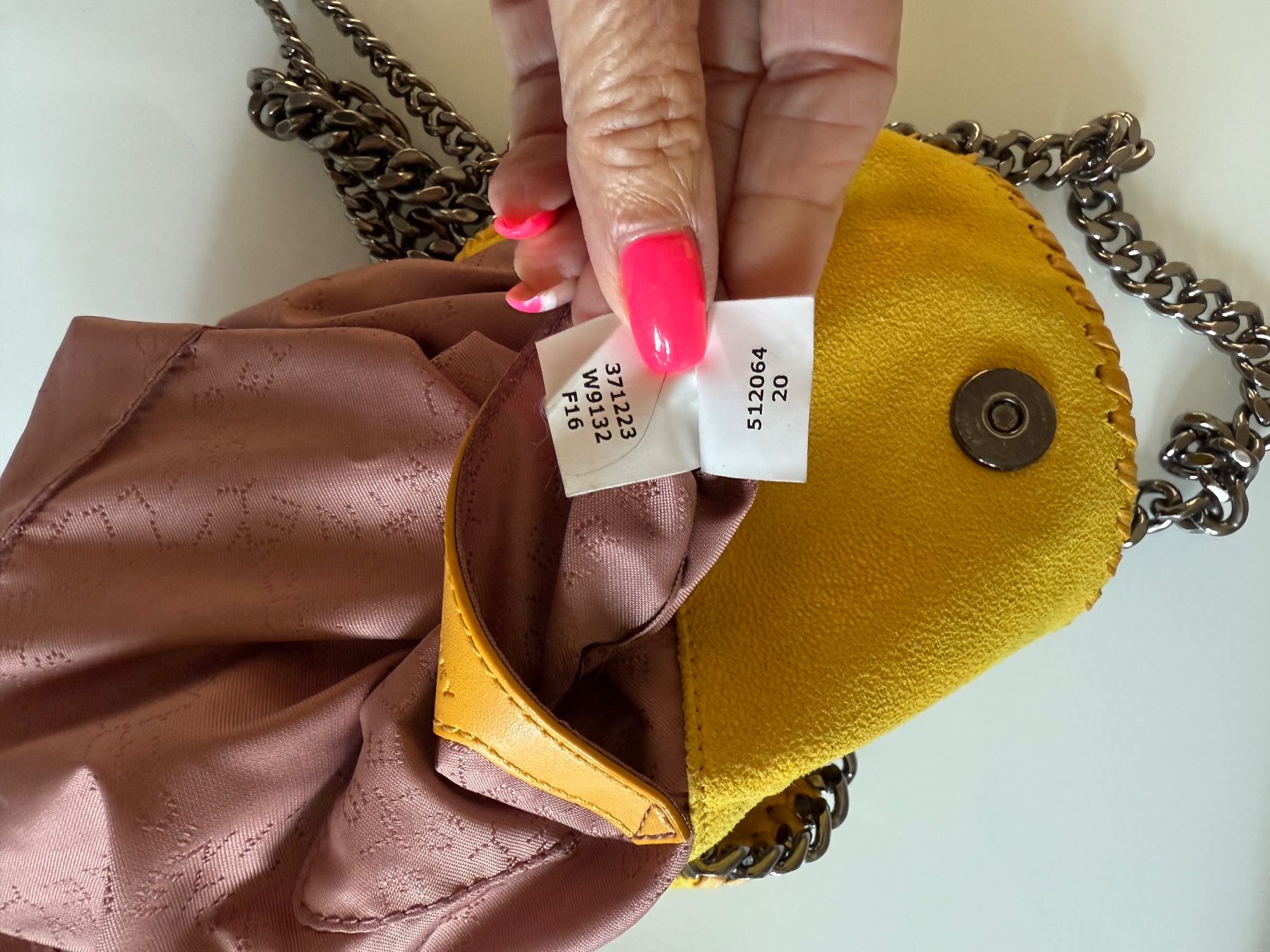 Stella McCartney Borse da donna: Sac modèle Falabella Stella McCartney jaune – Nuovo (secondo la descrizione) da Lausanne venduto da Doudoutze 6