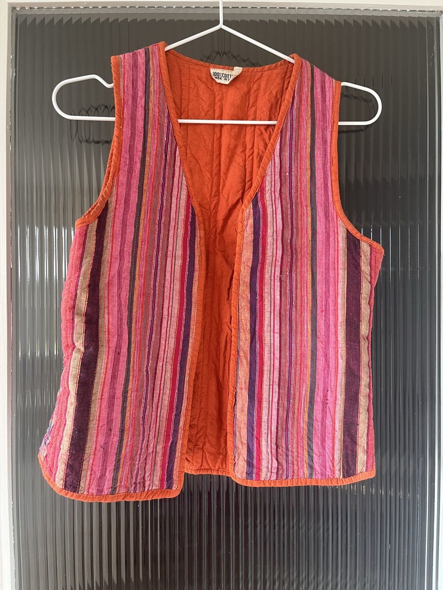 Sonstige Mädchenkleider: Gilet orange molletonné  – Gebraucht aus Fribourg von ine_y5jc