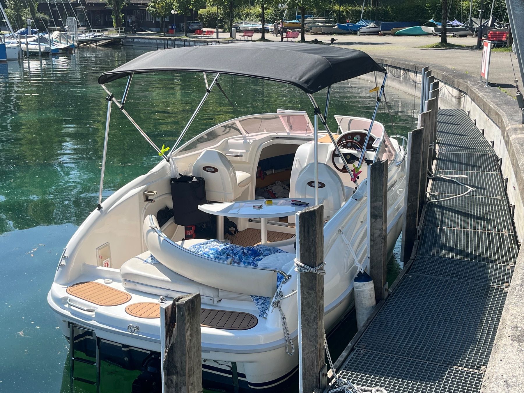 Rio Barche: Motorboot RIO 600 Cruiser 4.3 MPI frisch ab Schiffsprüfung – Usato da Fischbach LU venduto da hmc-swiss 1
