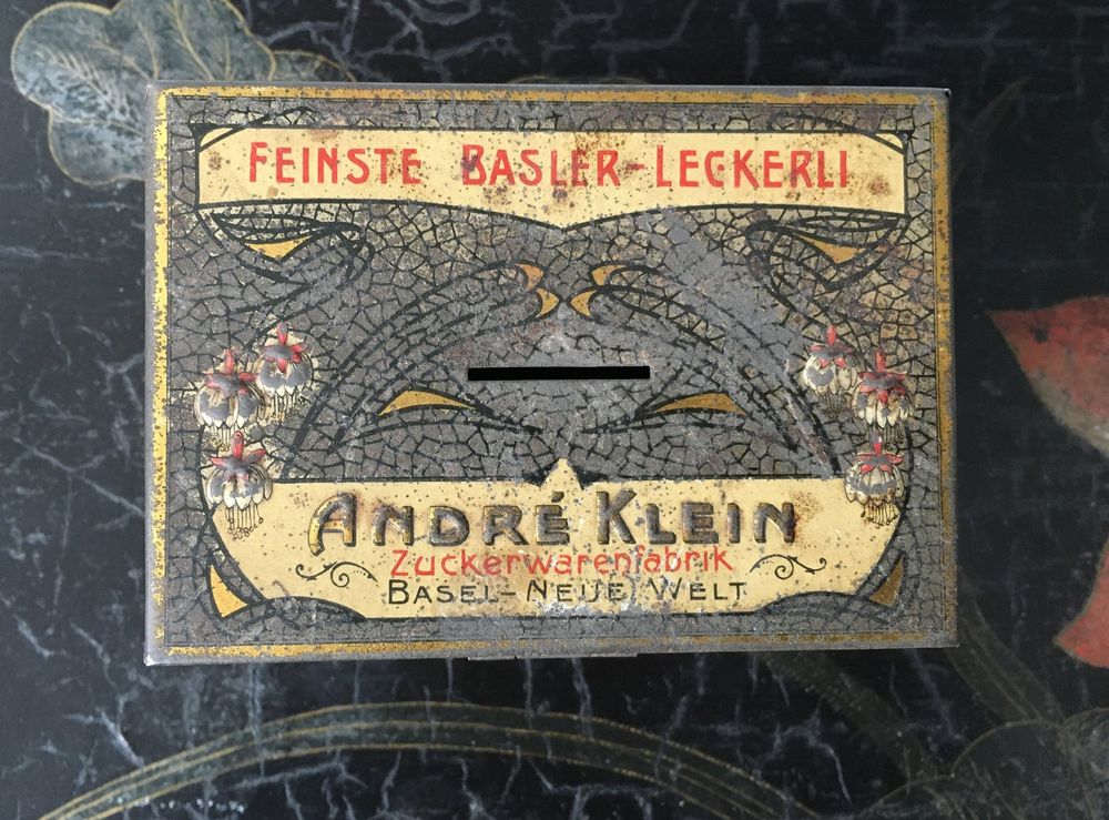 ANTIKE BLECHDOSE KASSELI «BASLER LECKERLI» | Kaufen auf Ricardo