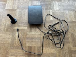kleines Solarpanel mit integriertem Akku und USB-C Anschluss