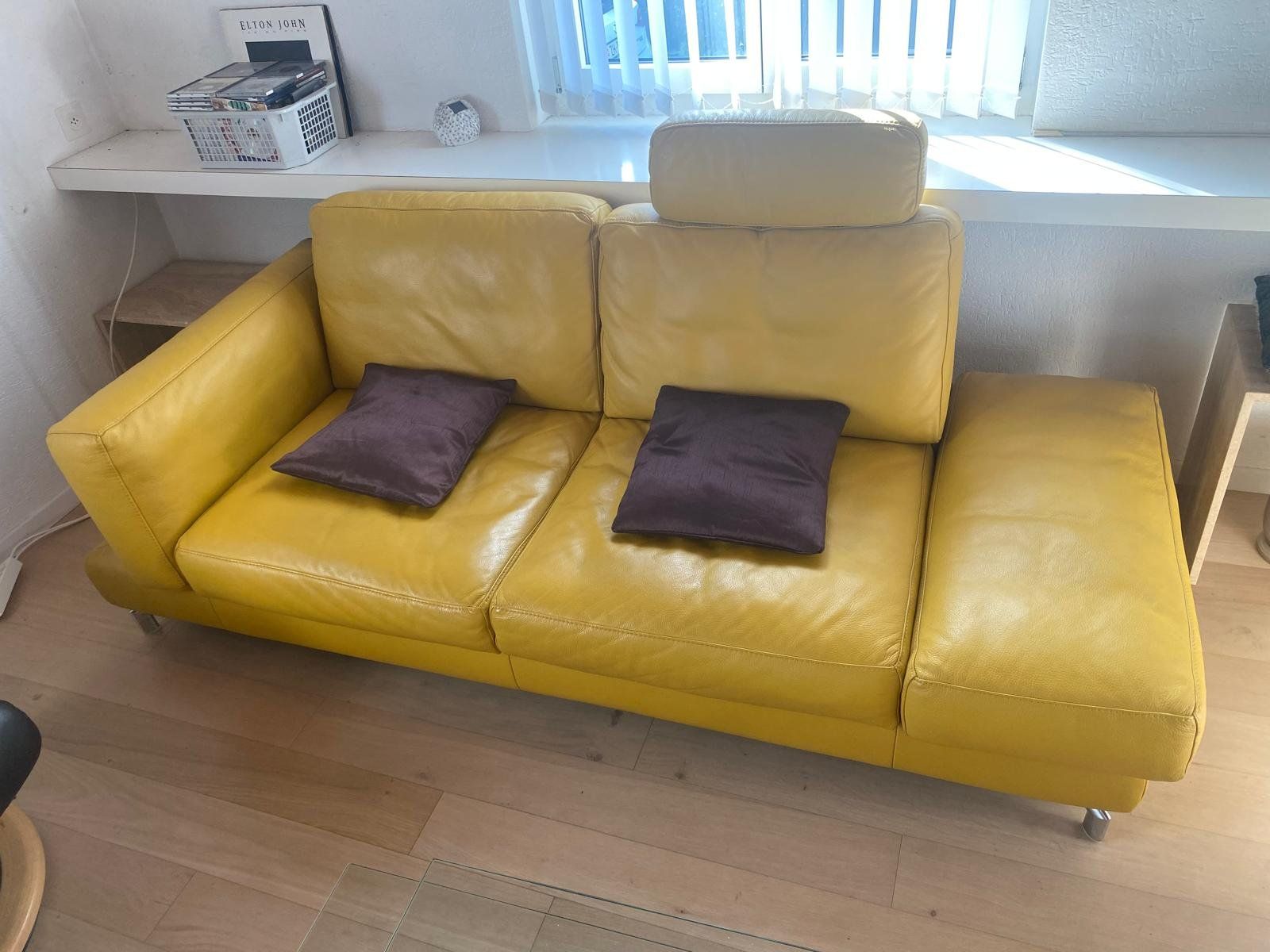 Sofas: Sofa Leder – D'occasion à Wettingen par inf_ch9b