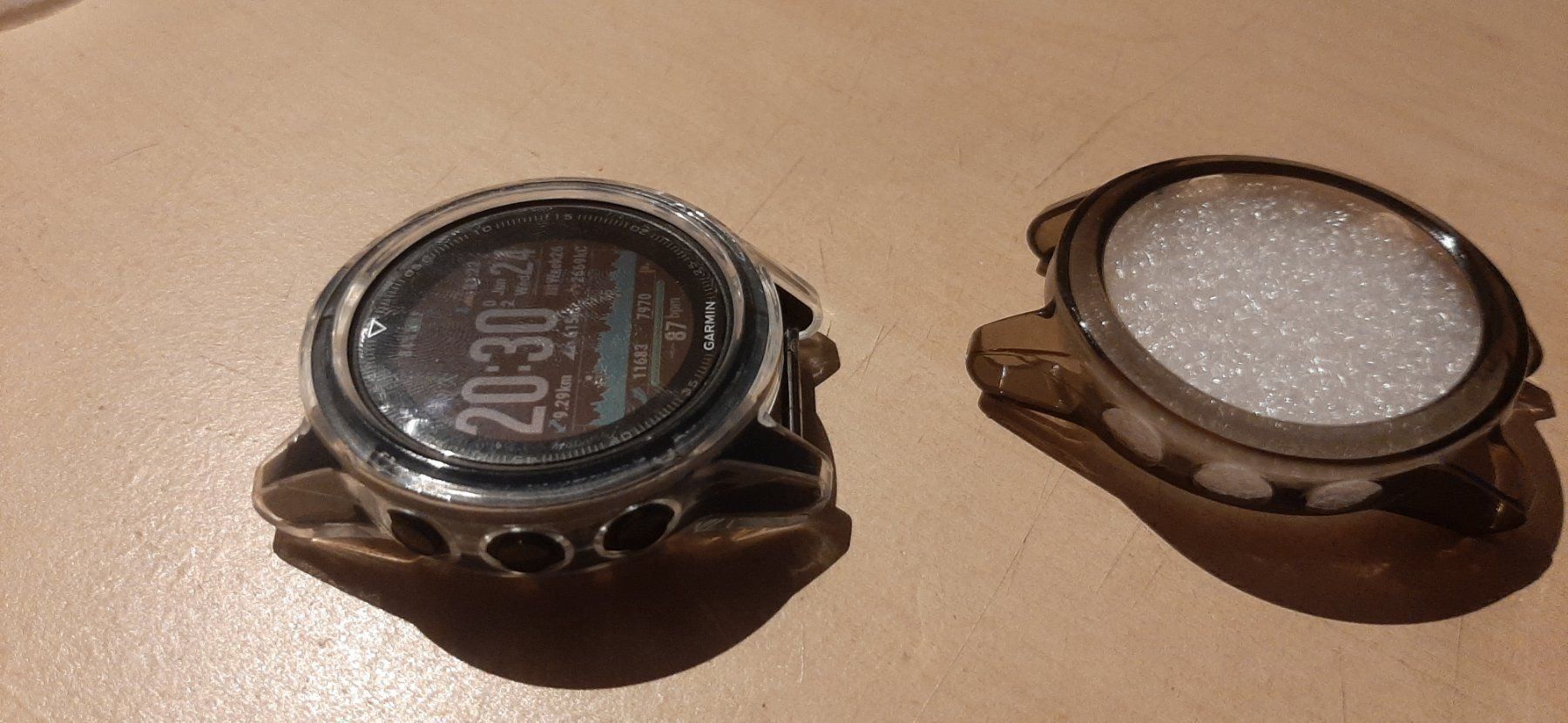 Fenix Smartwatch: Garmin Fenix 5 TPU Schutz Fall Abdeckung Transparent – Nuovo (secondo la descrizione) da Schönengrund venduto da VwRacer01 4