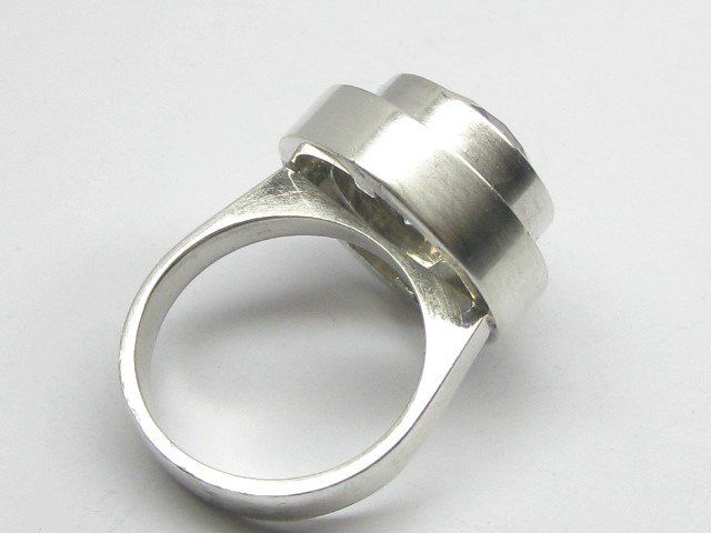 Anelli: Vintage Silber Ring 925 / Bergkristall / Gr. 54 – Usato da Ermatingen venduto da Decovin 1