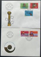 Schweizer Briefmarken - FDC des Jahres 1974