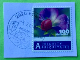 Nr.1377 Dauermarken Gemüseblüten 2011 mit Stempelt Kiefelerb