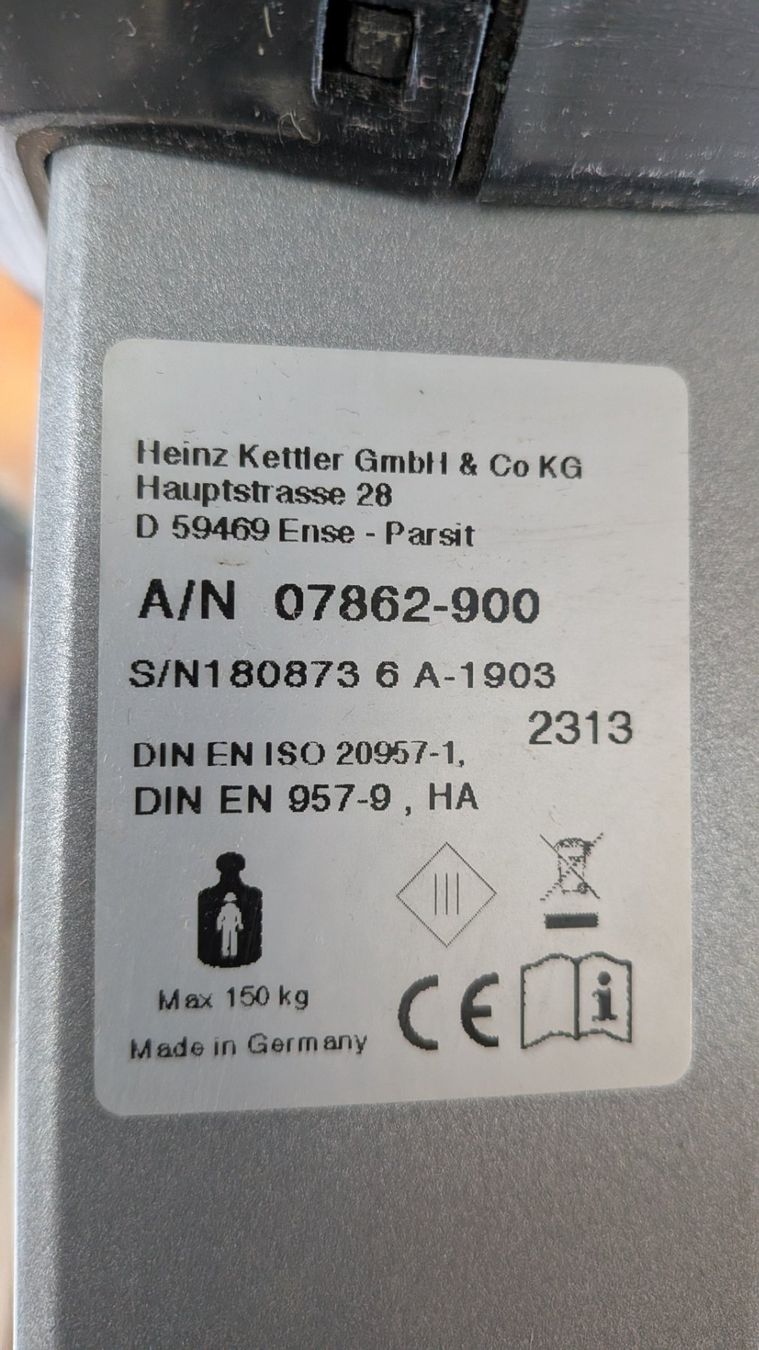 Kettler Hometrainer: Kettler Ergometer CTR 4 – Usato da Stäfa venduto da Arbenson 4
