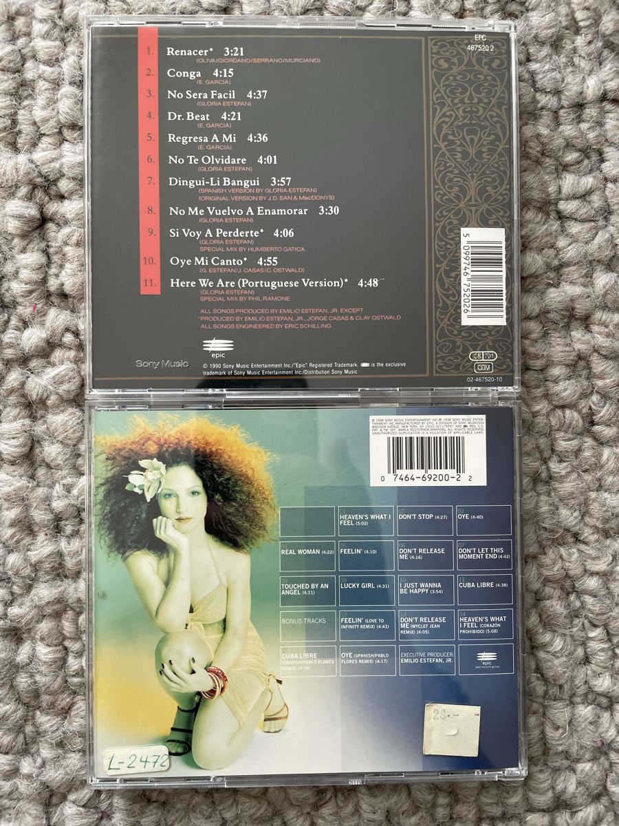 CD: 2x Gloria Estefan – Usato da Reinach AG venduto da trigger7811 1