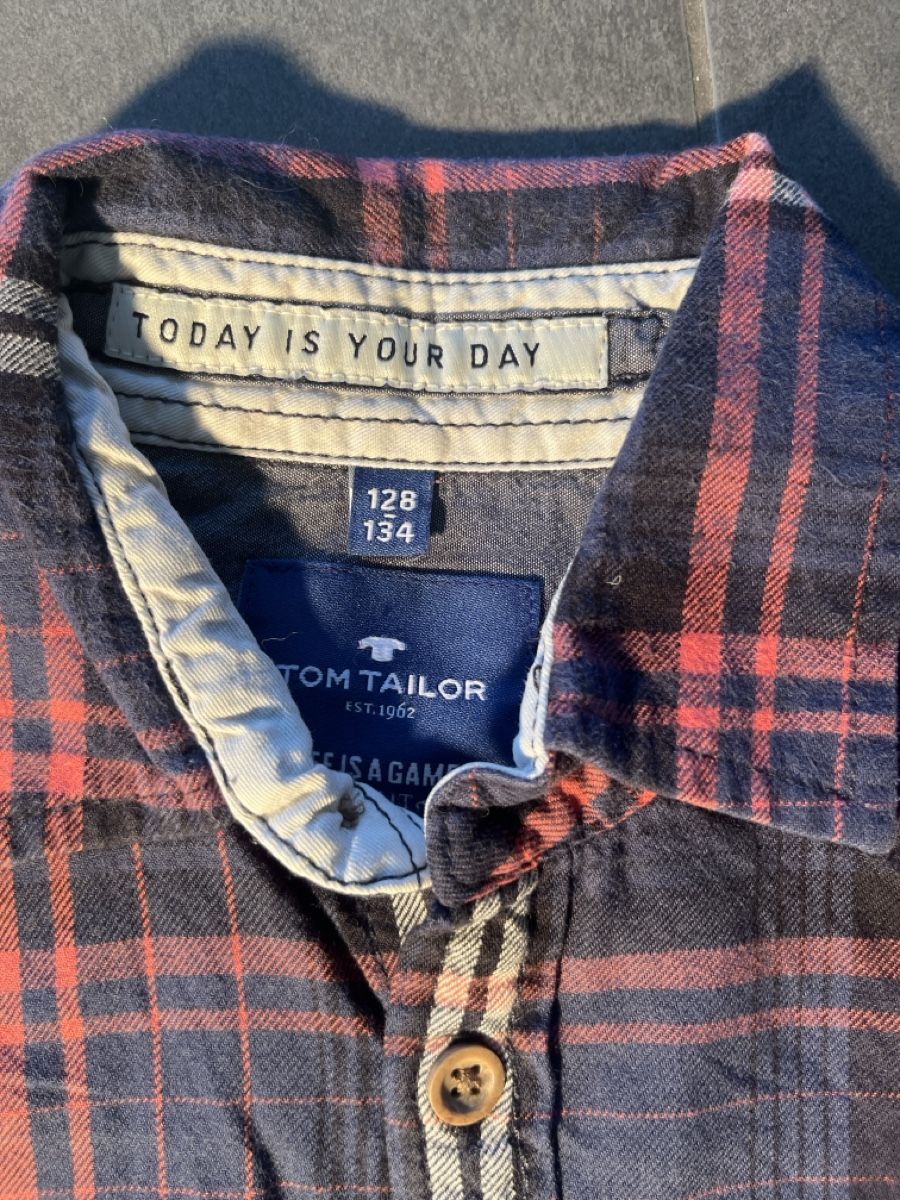 Tom Tailor Camicie, T-shirt & Polo: Tom Tailor Hemd Gr. 128/134 – Usato da Fulenbach venduto da F8 2