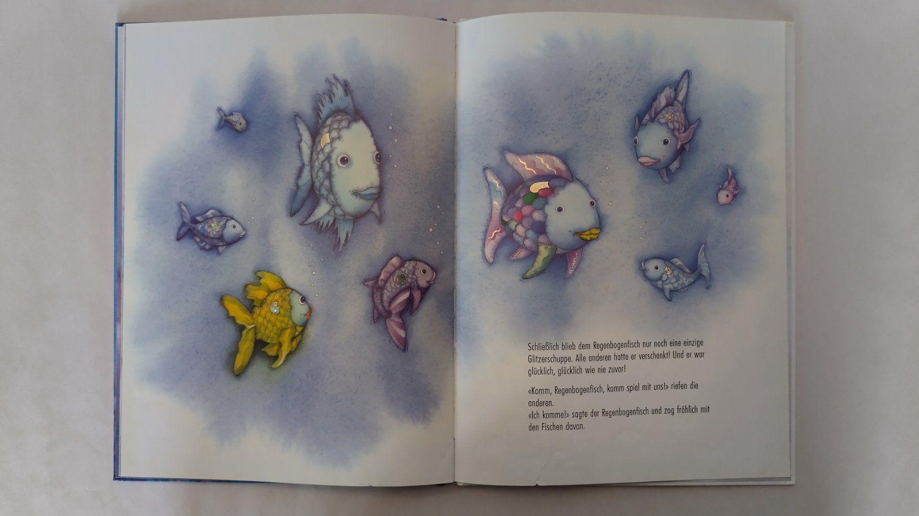 Bücher: Der Regenbogenfisch - Marcus Pfister / Bilderbuch ab Fr. 8.- – Gebraucht aus Bellach von JingleJerry 8