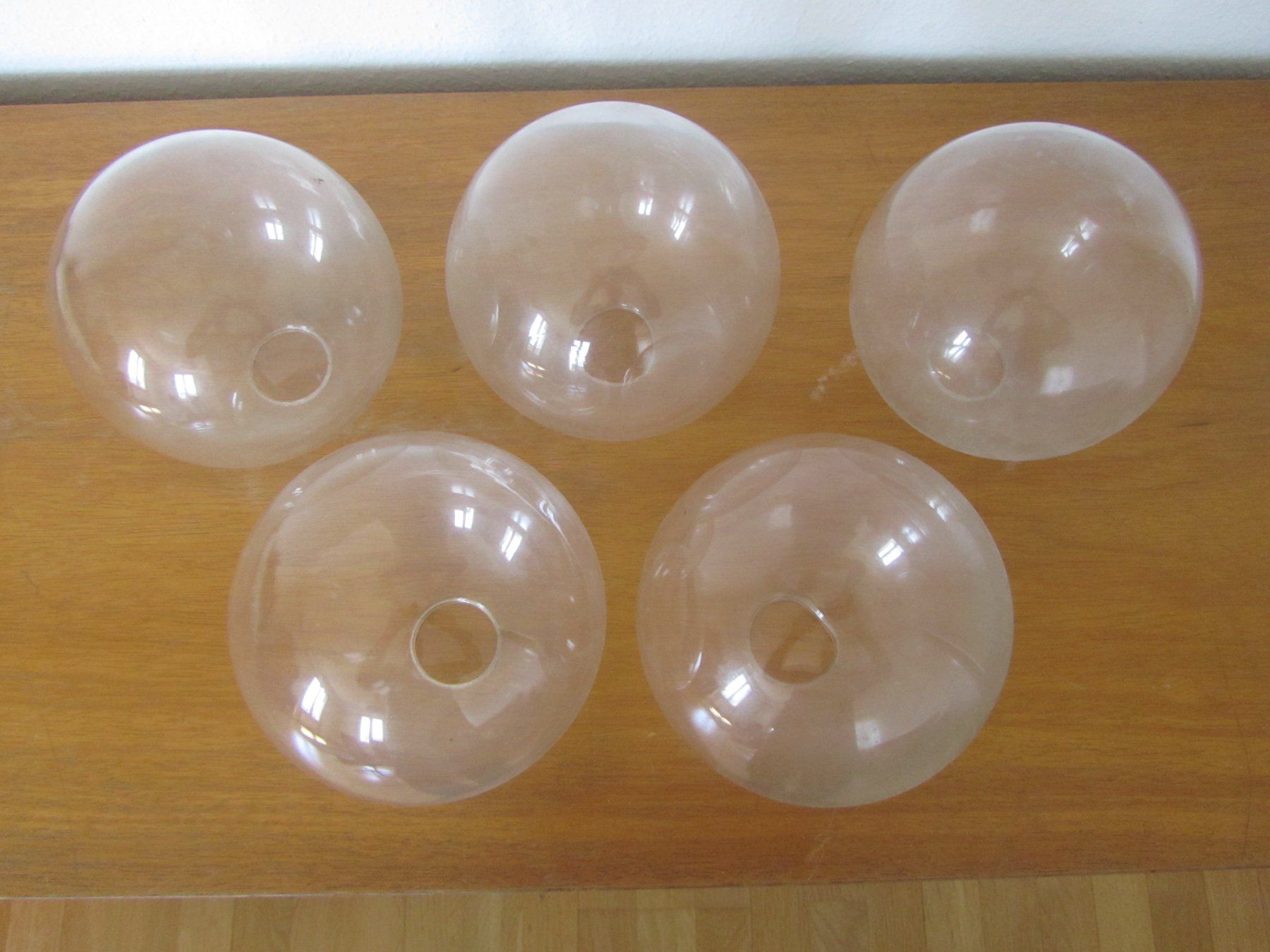Lampade: 5 Kugelgläser zu Vintage - Ständerlampe – Usato da Seengen venduto da mikelele 1