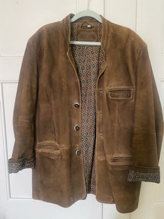 Brown suede jacket vintage