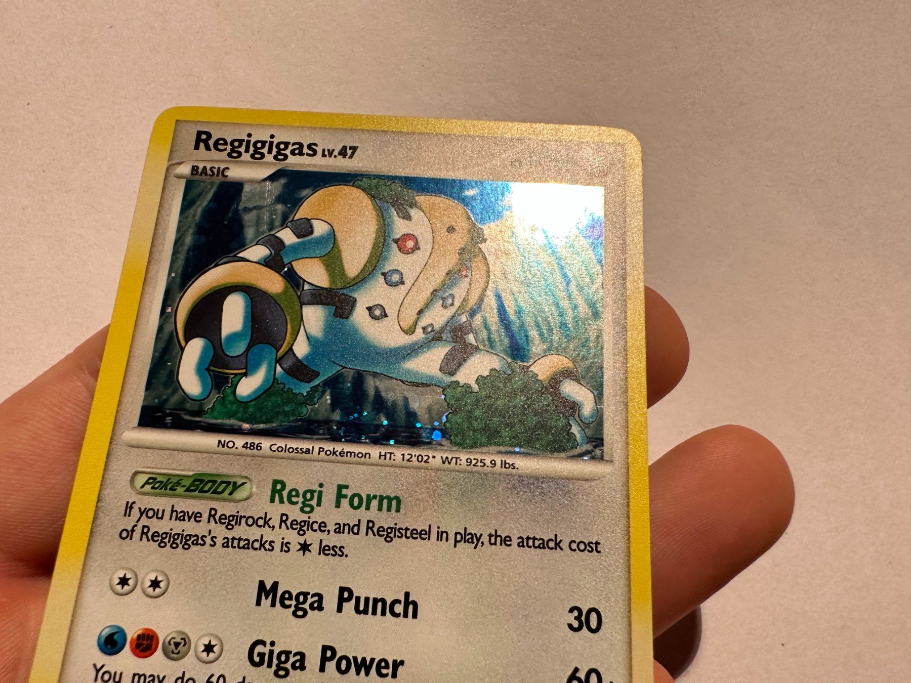 Pokémon Carte collezionabili: Regigigas holo D&P Stormfront EN – Usato da Hagendorn venduto da Pokecollectorch 2