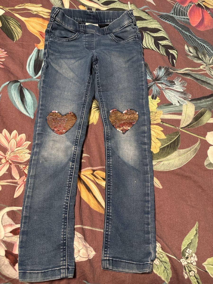 C&A Pantaloni: Jeans mit Herz Motiv – Usato da Spreitenbach venduto da bea_wrh6