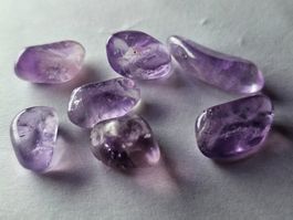 Amethyst 10 gramm Heilstein poliert nr3 Heilsteinwasser Trom