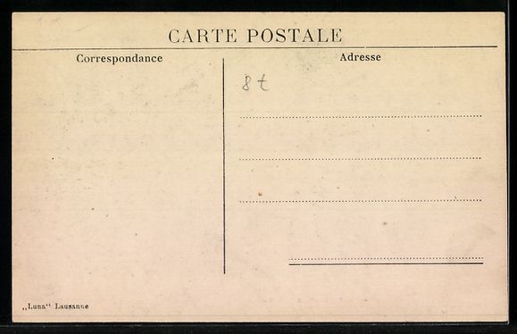 Cartoline postali: Lausanne, Asile des Aveugles, Atelier de – Usato da Berlin venduto da bartko-reher 1