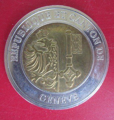 Medaillen: Gedenkmedaille: 1 Sabalier Genève - stgl – Neu (gemäss Beschreibung) aus Luzern von Horoskop1