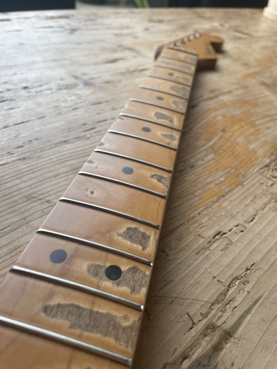 Fender Musikinstrumente: Fender Stratocaster Hals - Helles Ahorn - Relic  – Gebraucht aus Escholzmatt von VooDrive_fuzz 2