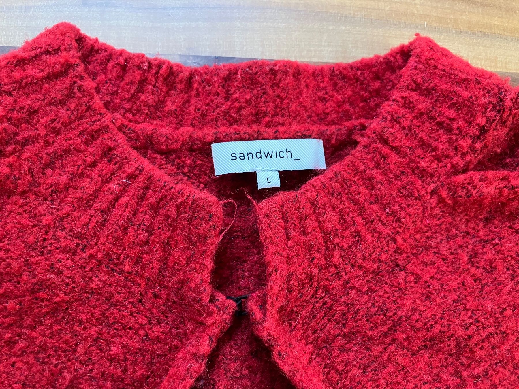 Giacche: schöne,rote, kuschelige Jacke, Grösse L – Usato da Bern venduto da sturmmoewe 2