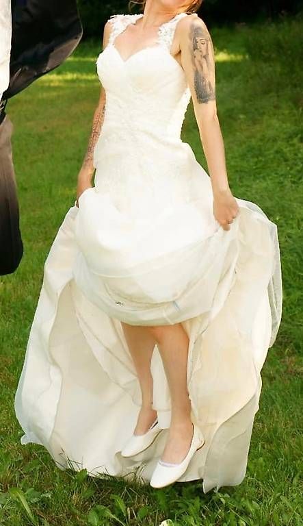 Vestiti: Zauberhaftes Hochzeitskleid Gr. S MEGA PREIS – Usato da Baden venduto da Mary-Lu12 1