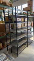 2 Fachbodenregale Lagerregale Metall gebraucht stabil