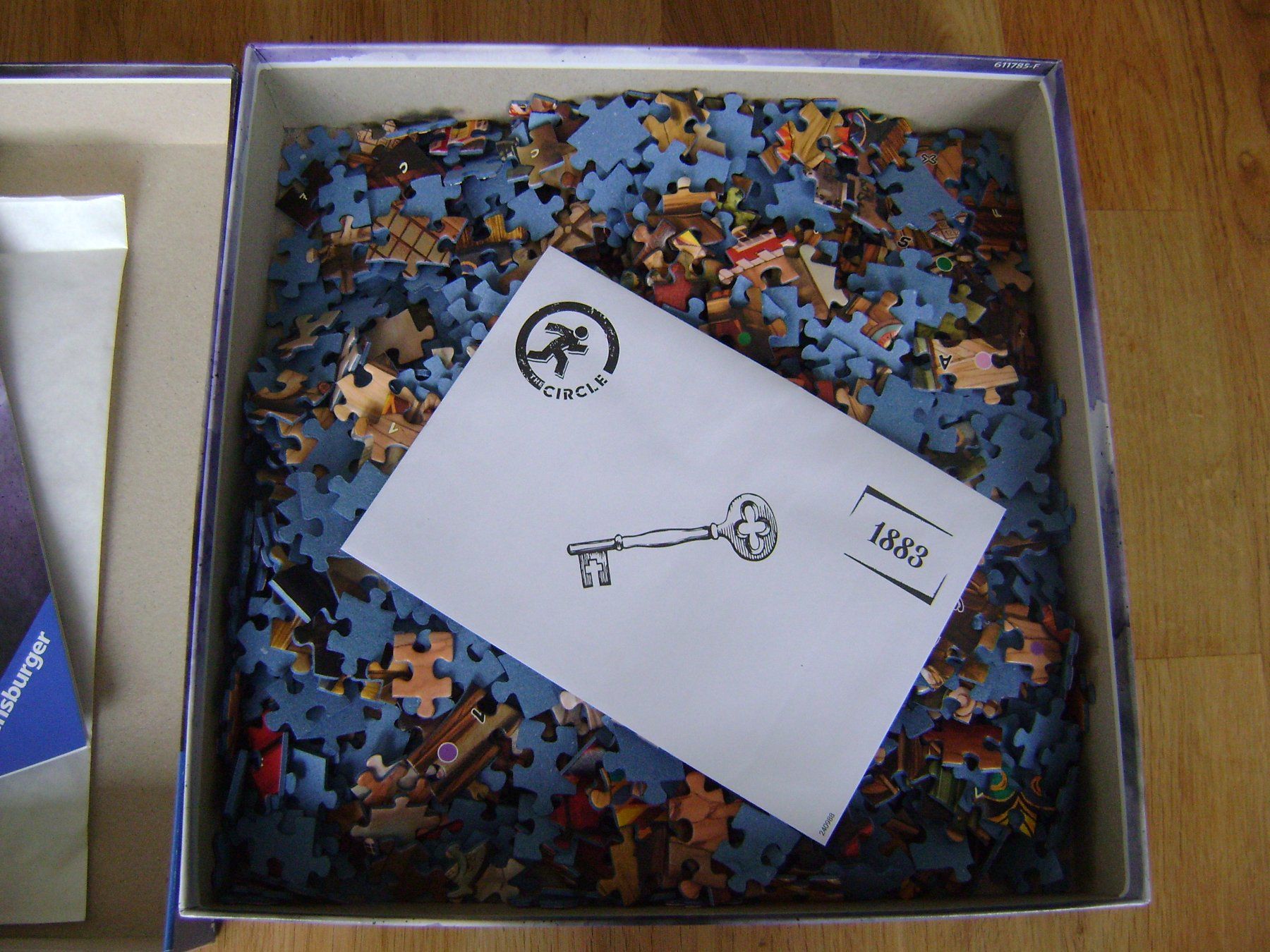 Ravensburger Puzzle: Ravensburger "EXIT-Puzzle" - The Circle Anno 1883 – Usato da Wil SG venduto da Pascal_V 1