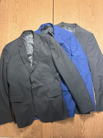 Herren Sakko Set Esprit guter Zustand Schwarz Blau