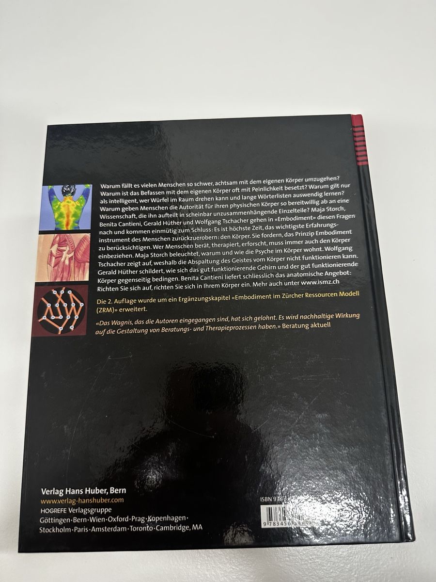 Libri: Embodiment Die Wechselwirkung von Koerper und Psyche – Nuovo (secondo la descrizione) da Eglisau venduto da Brewster1 1