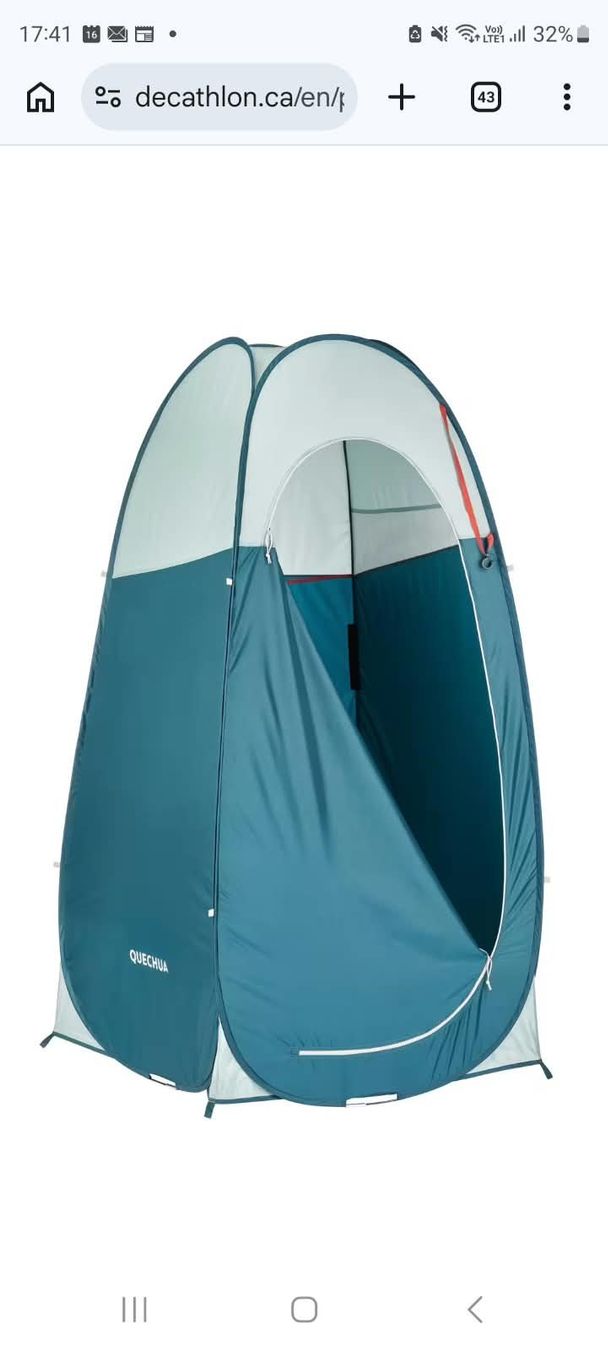 Decathlon Tende : Duschzelt (1 x gebraucht) – Usato da Känerkinden venduto da Mirj84 1