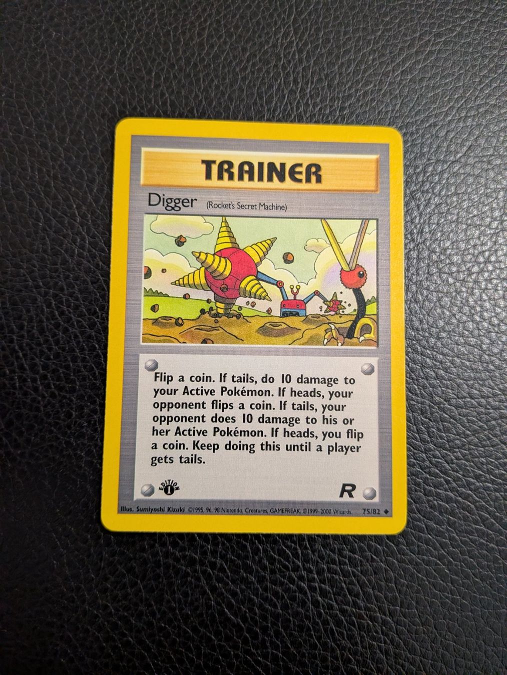 Pokémon Carte collezionabili: Team Rocket Digger 75/82 1st edition Ab 1 – Usato da Paradiso venduto da Pkmn10