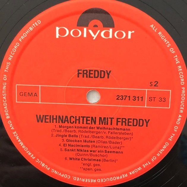 Dischi in vinile: Weihnachten mit Freddy (LP) – Usato da Grüningen venduto da Qgtr5J8a 3