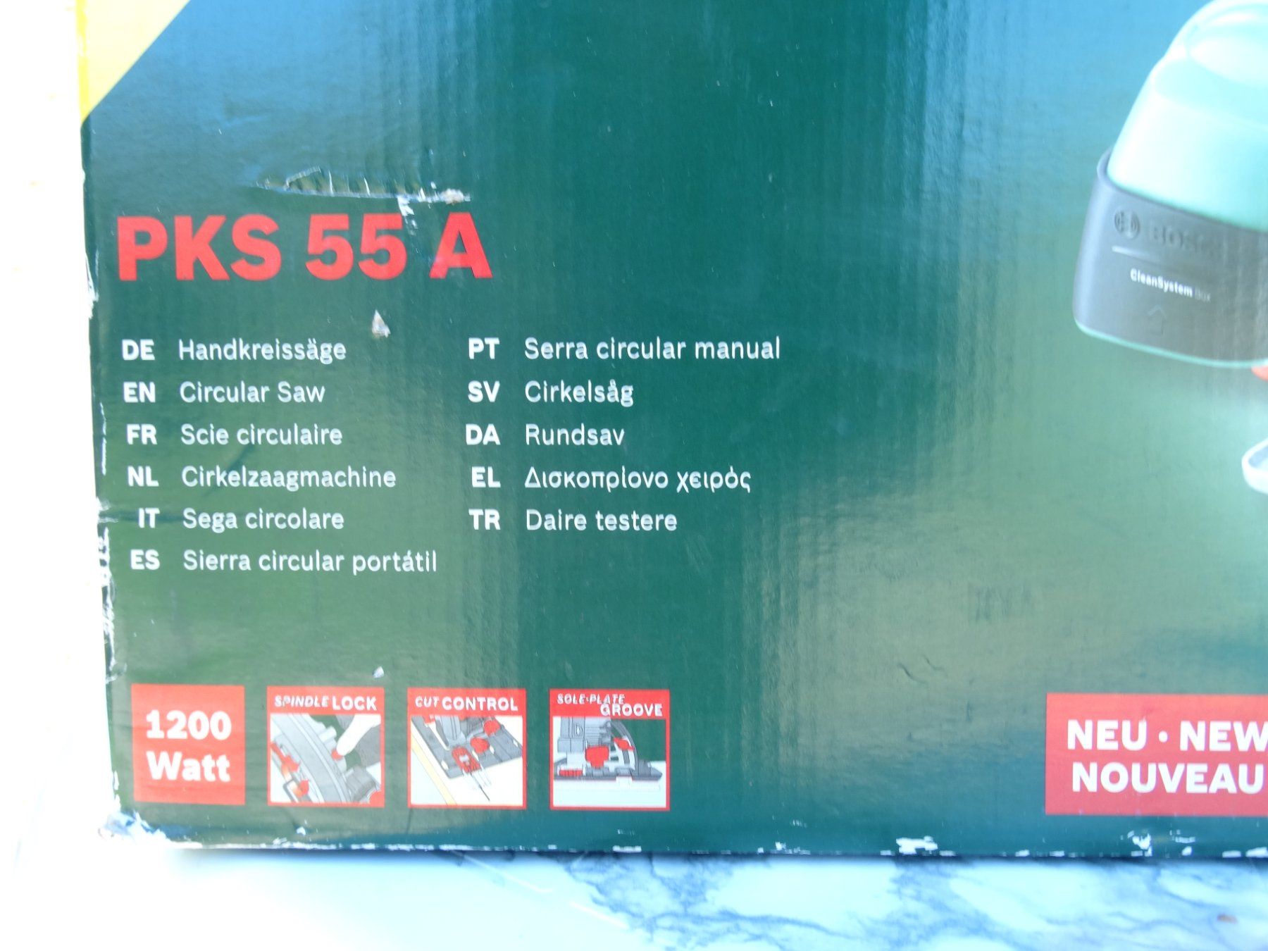 Bosch Seghe: Bosch Handkreissäge – Nuovo (secondo la descrizione) da Lengnau AG venduto da Oskarhuus 1