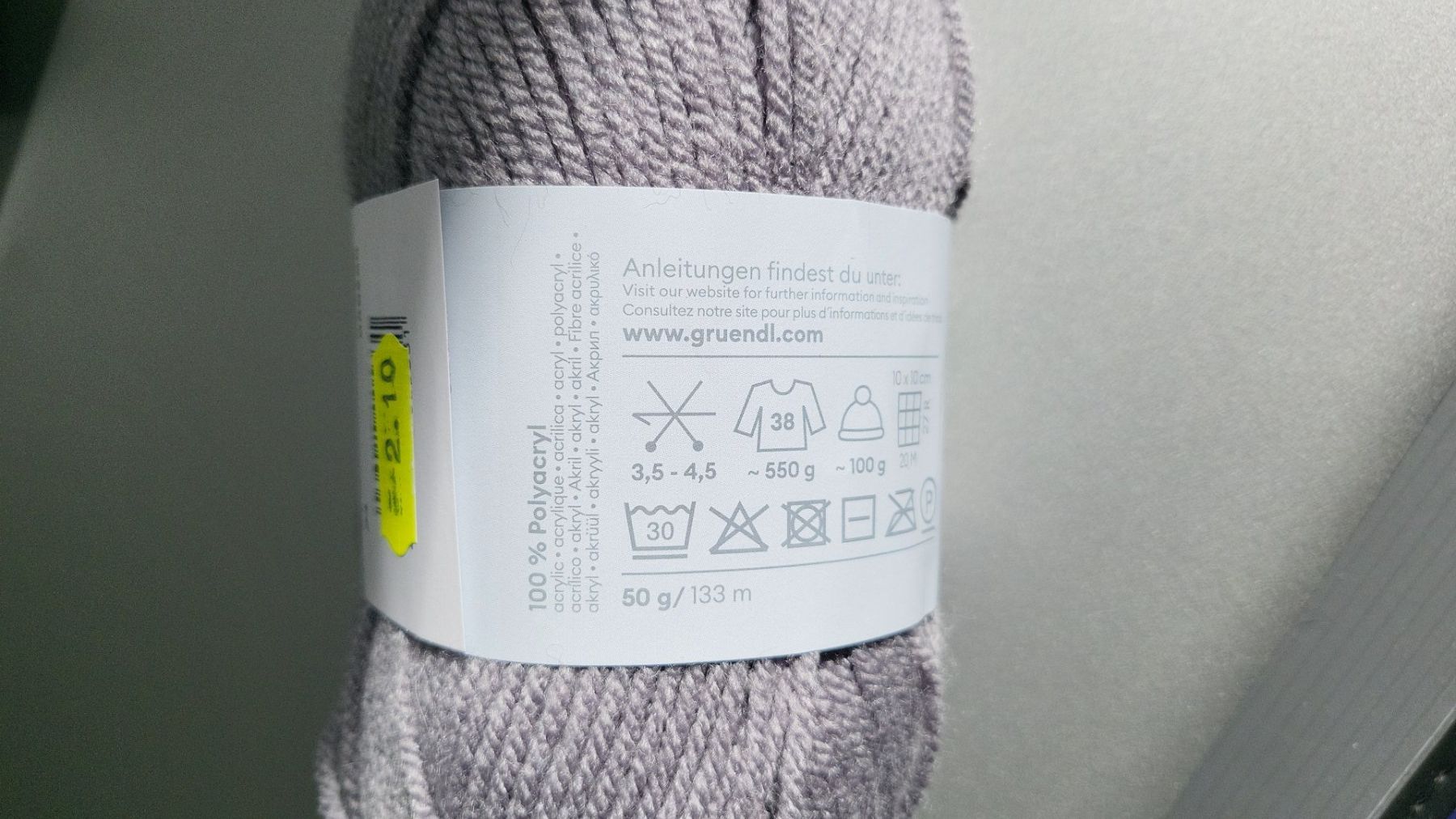 Gründl Laine: 47 Knäuel Polyacryl – Neuf avec emballage d'origine à Rüti ZH par poopey 1