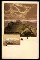 AK Rigi-Kulm, Ortsansicht und Ohrli, Santis, Altmann, Speer 