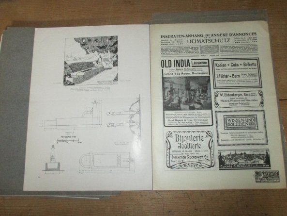 Revues & Magazines: Heimatschutz 1911 10 Hefte – D'occasion à Flims - Dorf par Stagediver 7