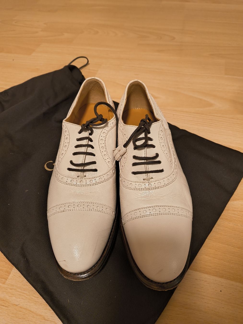 Gucci Scarpe da donna: Gucci Halbschuhe Leder creme – Usato da Zürich venduto da laribuechel 3
