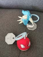 Pokemon Burger King Sammelfiguren Seedraking und Elektroball