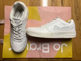 Sneakers Kappa weiss flach Schnürschuhe guter Zustand Gr.39