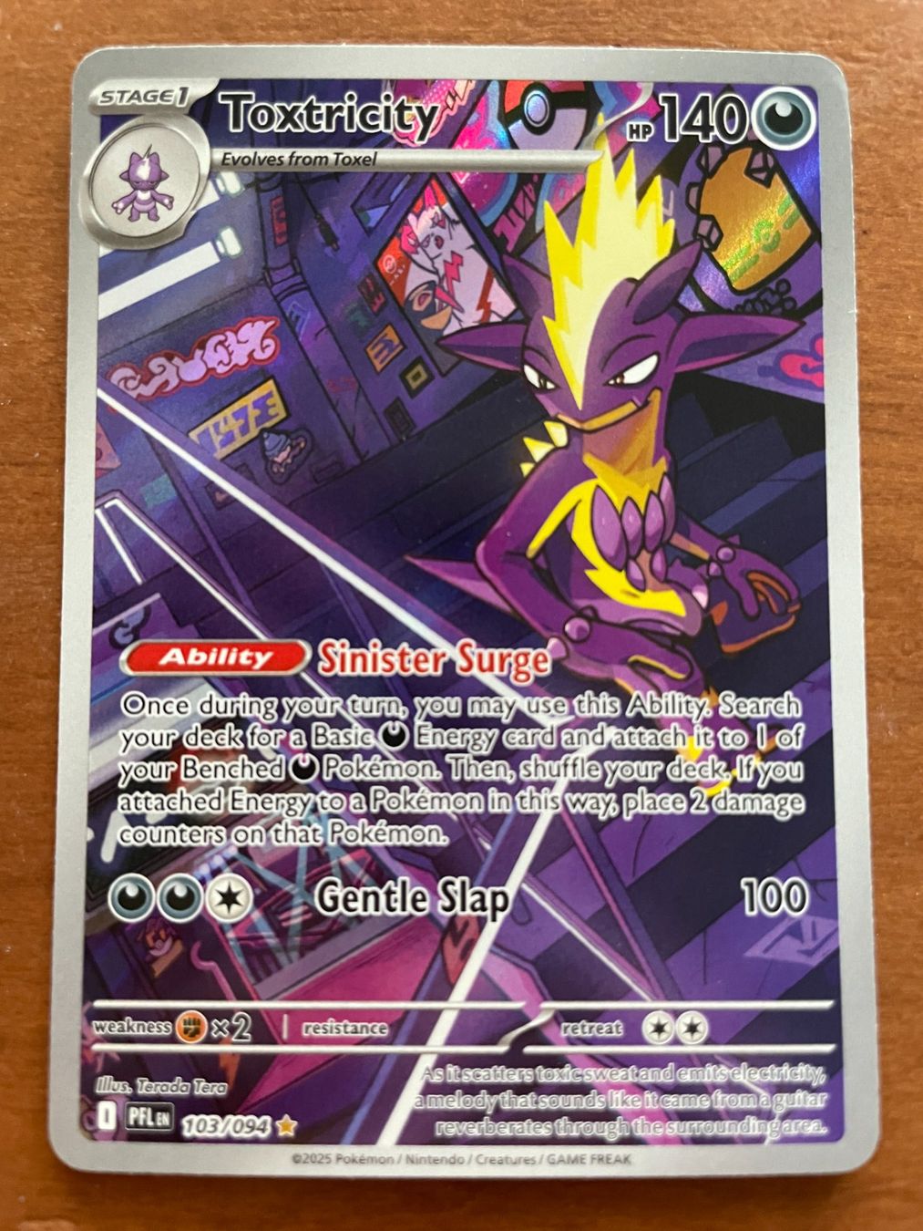 Pokémon Carte collezionabili: Pokemon Toxtricity (Versand gratis) – Nuovo (secondo la descrizione) da Chur venduto da Angerson