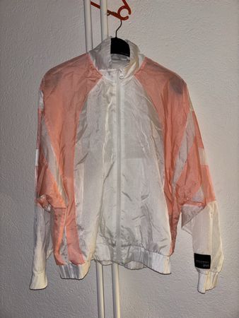 Adidas Equipment Jacke weiss rosa Grösse M guter Zustand