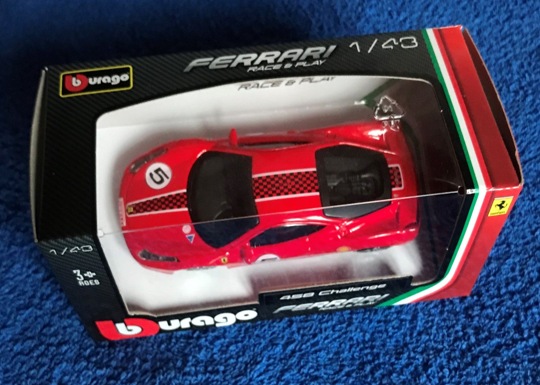 Ferrari Modellini d'auto: Ferrari 458 Challenge 1:43 – Nuovo e nell'imballaggio originale da Vilters venduto da Panera