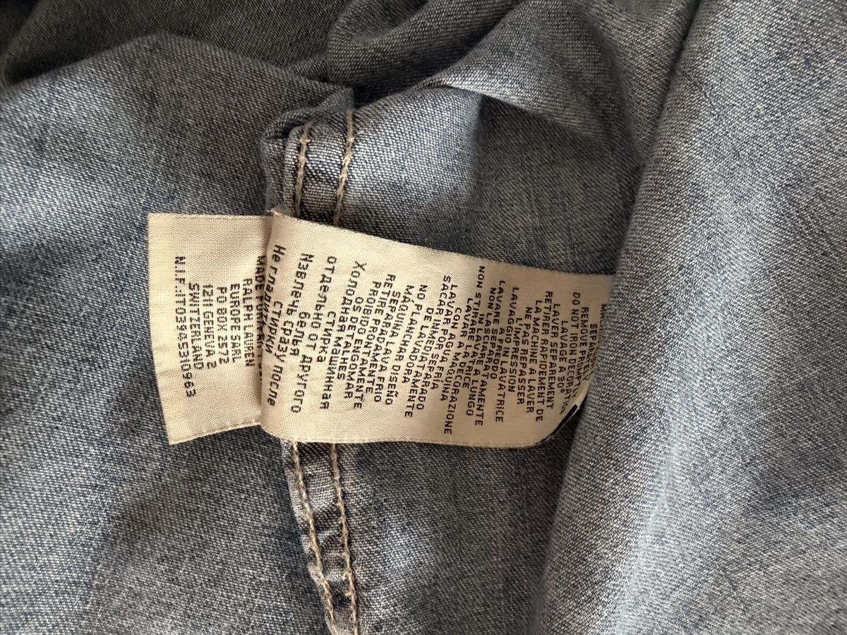 Ralph Lauren Camicie: Camicia denim Ralph Lauren – Nuovo (secondo la descrizione) da Zürich venduto da goo_g8wb 4