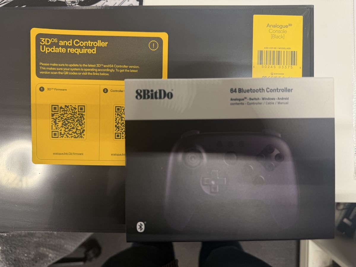 Analogue Console: Analogue 3D - black inkl. Controller - ab CHF 1.- – Nuovo e nell'imballaggio originale da Obfelden venduto da yves_1988
