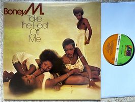 Boney M. – Take The Heat Off Me - UK LP GEWASCHEN TOP